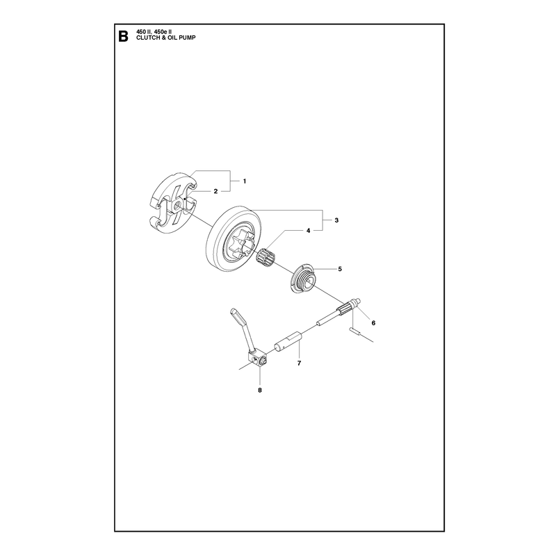 CLUTCH AND OIL PUMP