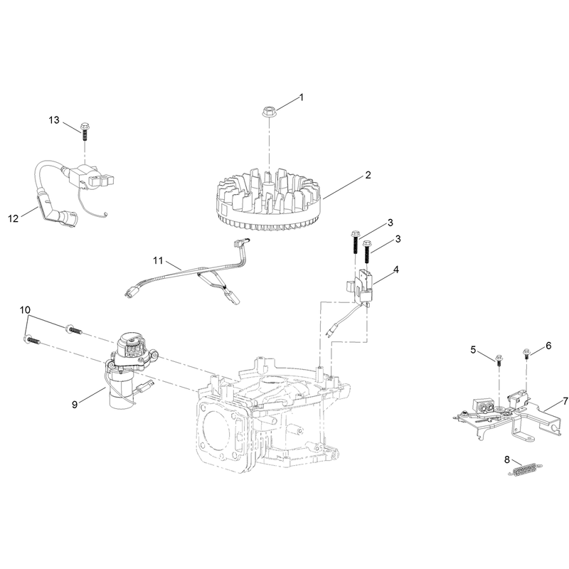 Ignition and Electrical Assembly