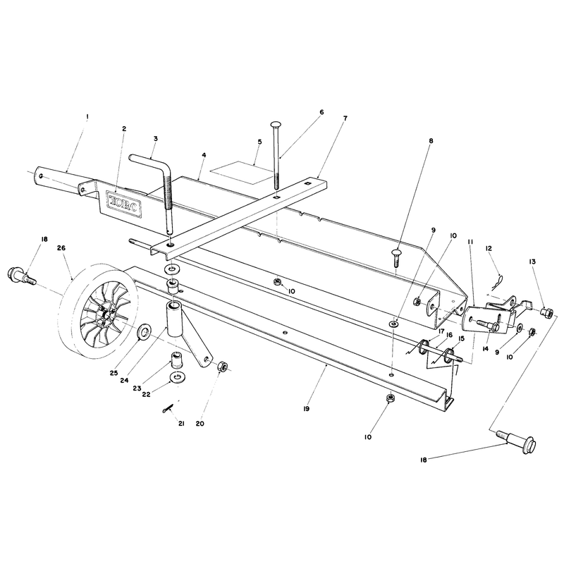 Dethatcher Kit Model No 59126 Optional