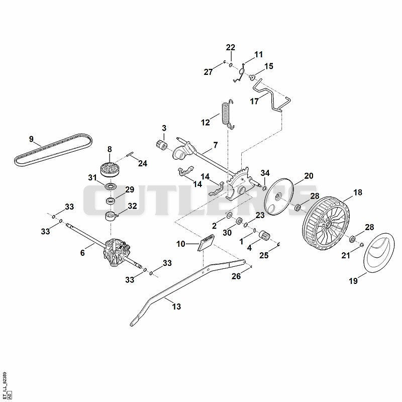Shaft, Gear box