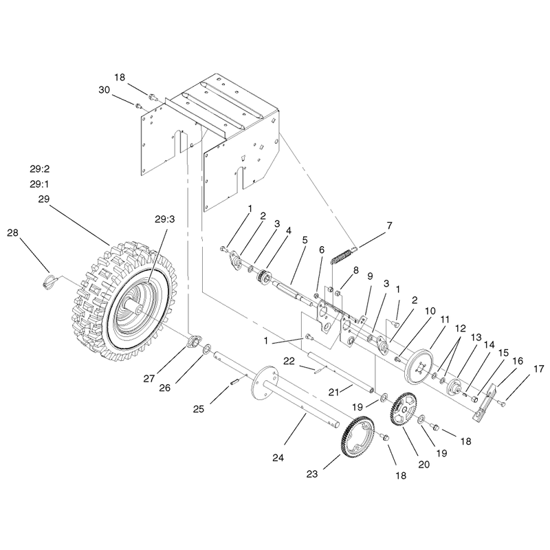 Traction Assembly (continued)