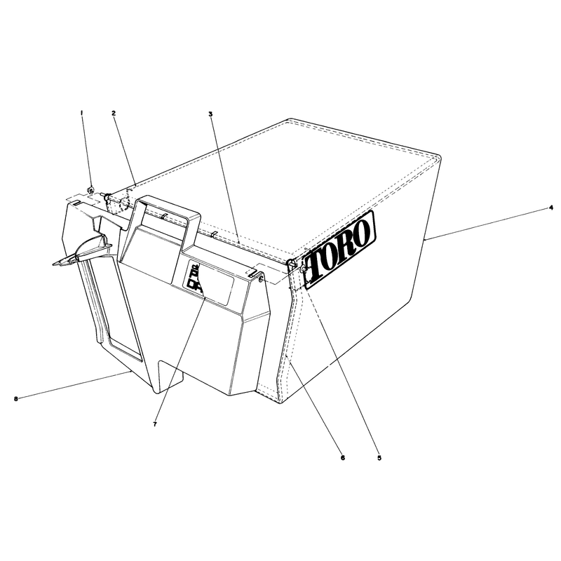 Grass Bag Assembly No. 11-0189