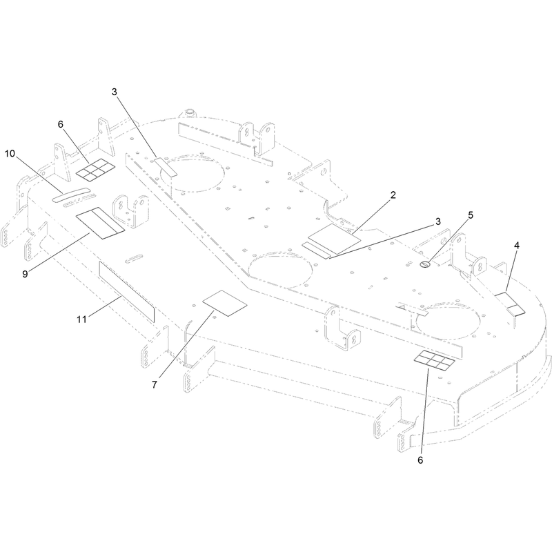 Deck Decal Assembly No 131-7717