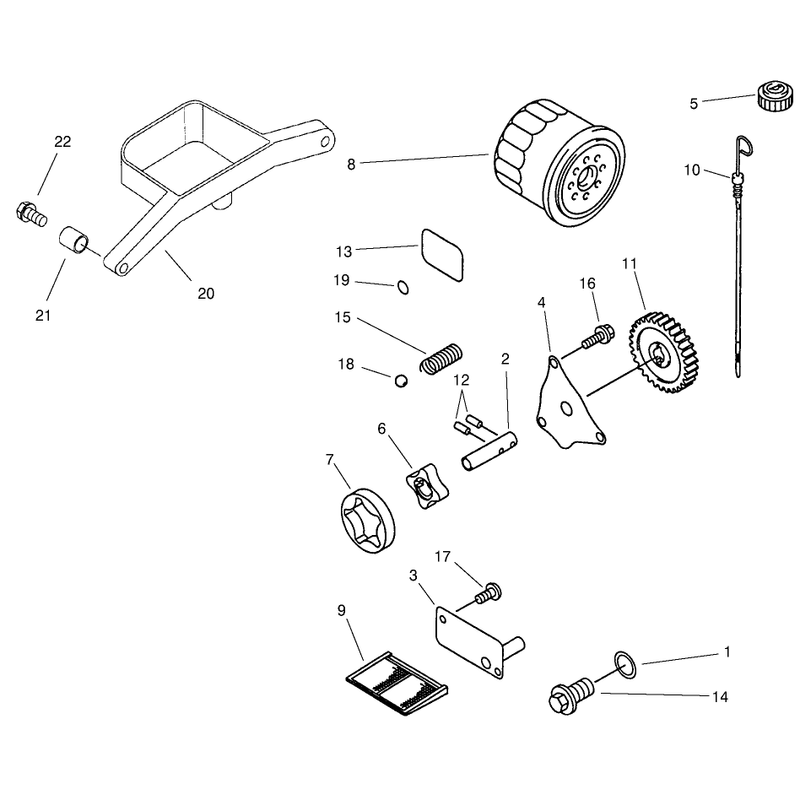 Oil Pump and Filter Assembly