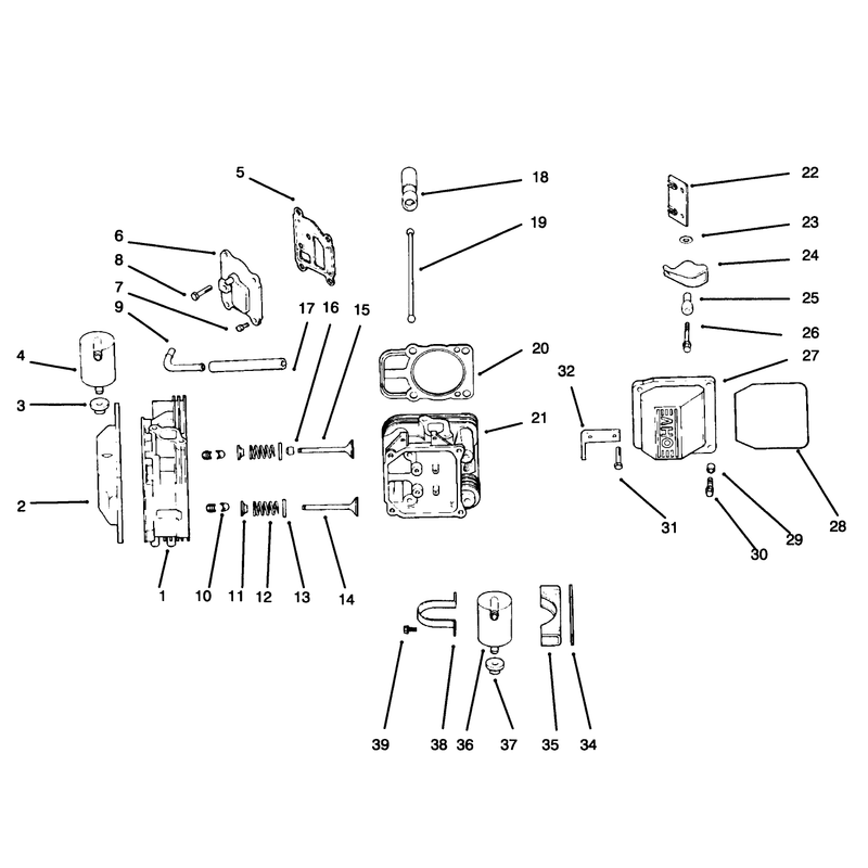 Headvalvebreather Kohler Engine Cv18s Ps 61521