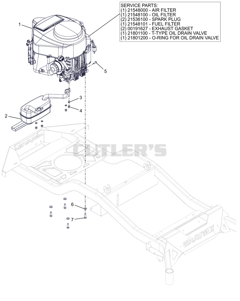 Engine - Kawasaki FR651V