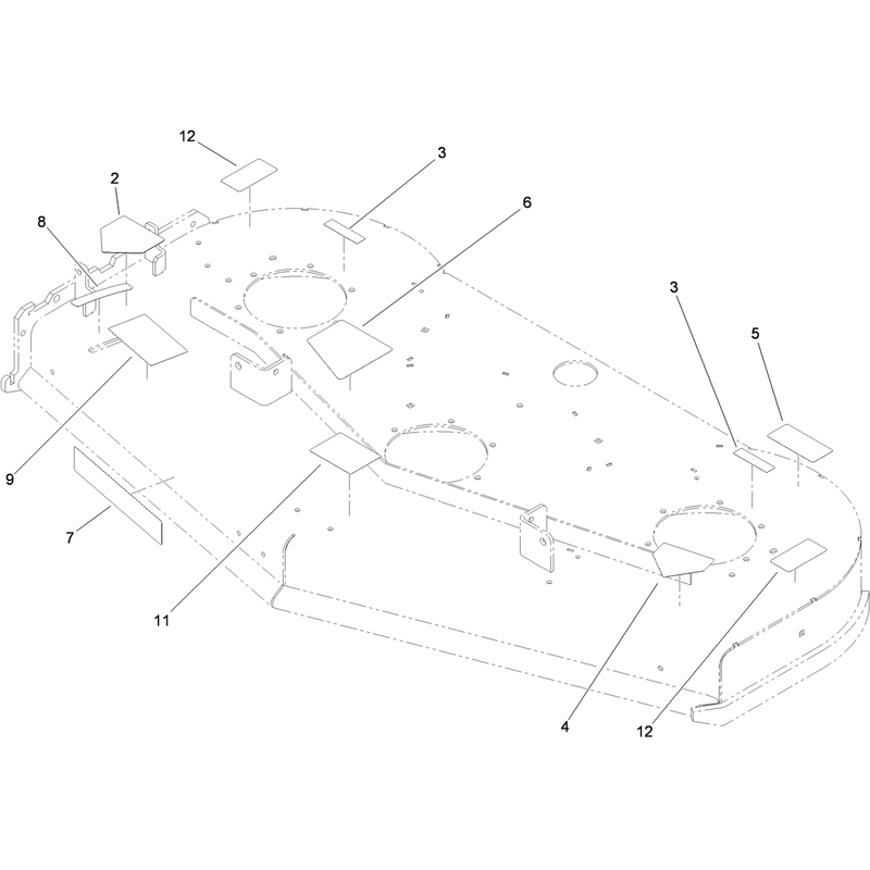 Deck Assembly No 117-0501