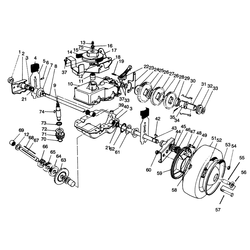 Gear Case Assembly