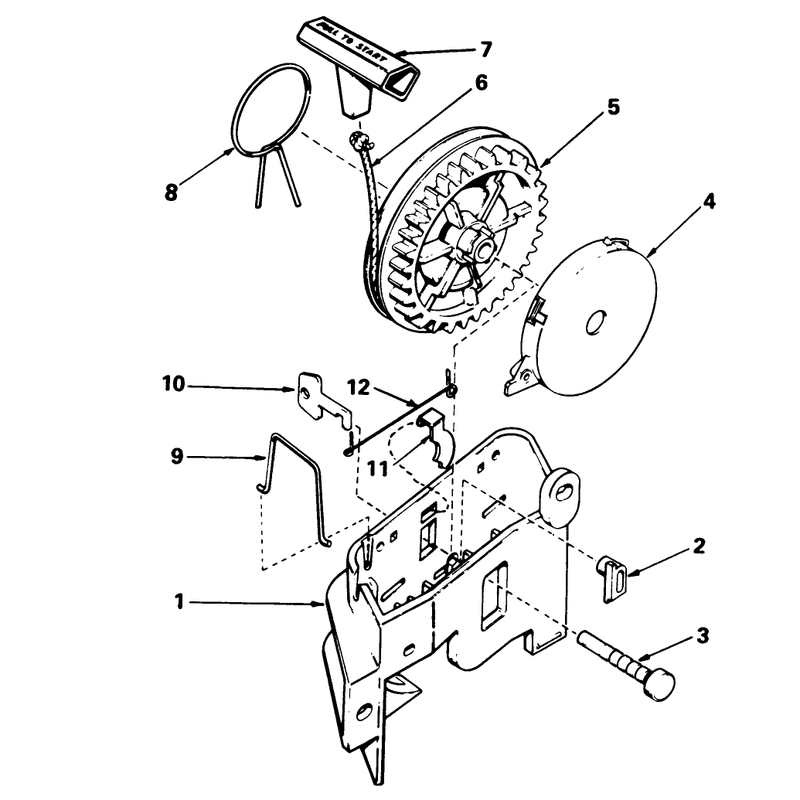 Starter Assembly No 590532