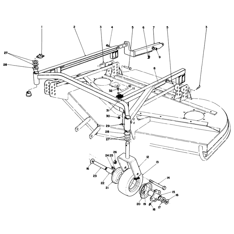 Cutting Unit Model No. 30568 (continued)