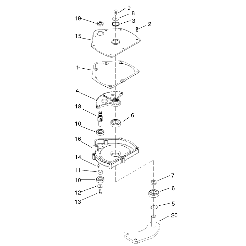 Steering Gearbox Assembly No 99-7660