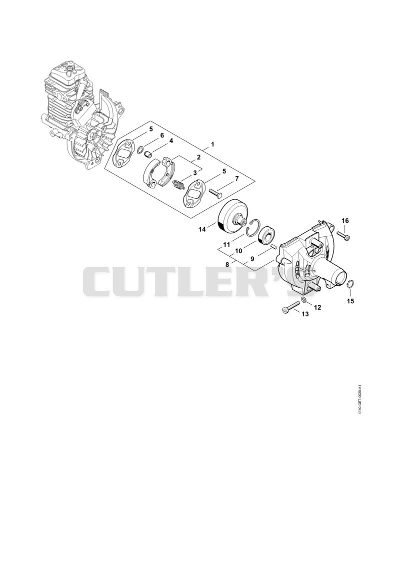 Clutch, Fan housing