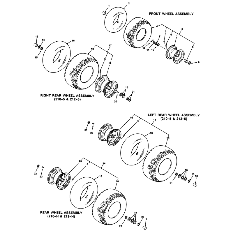 Wheel & Tire Assembly