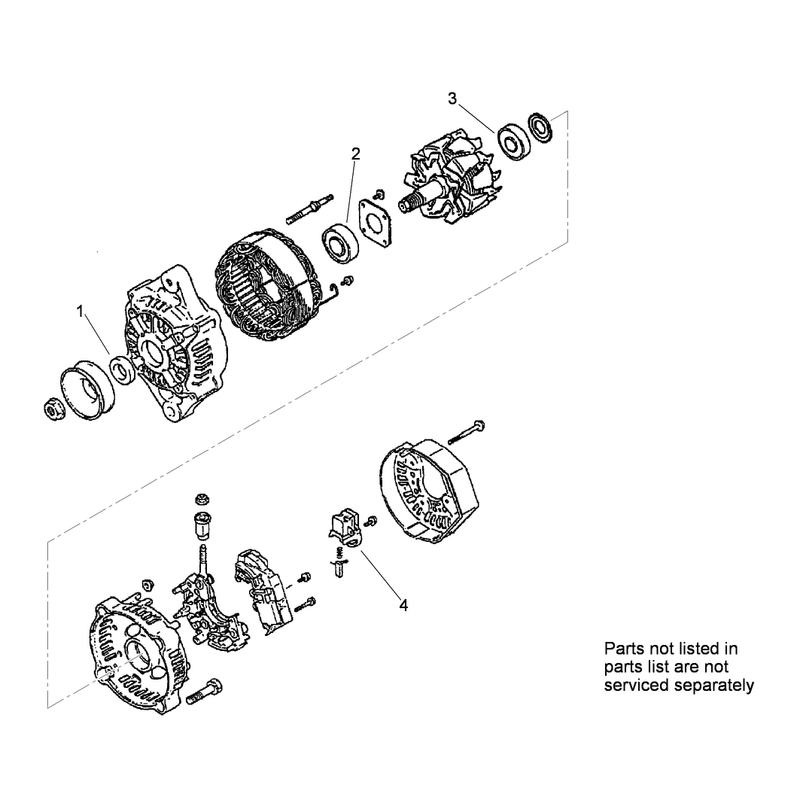 Alternator Assembly No 99-9209