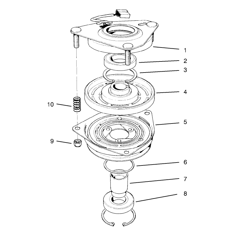 Clutch Assembly No 54-3200