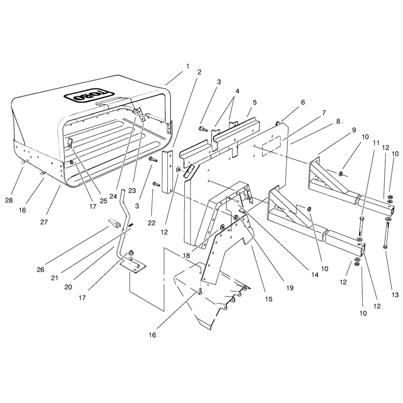 36in Model 30125 Assembly