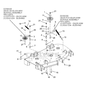 Gravely 991082 ZT HD 48 Parts Diagram