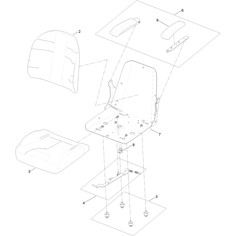 Seat Assembly No. 131-4147