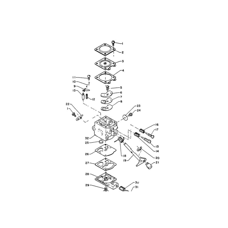 Carburetor WA-81 Detail