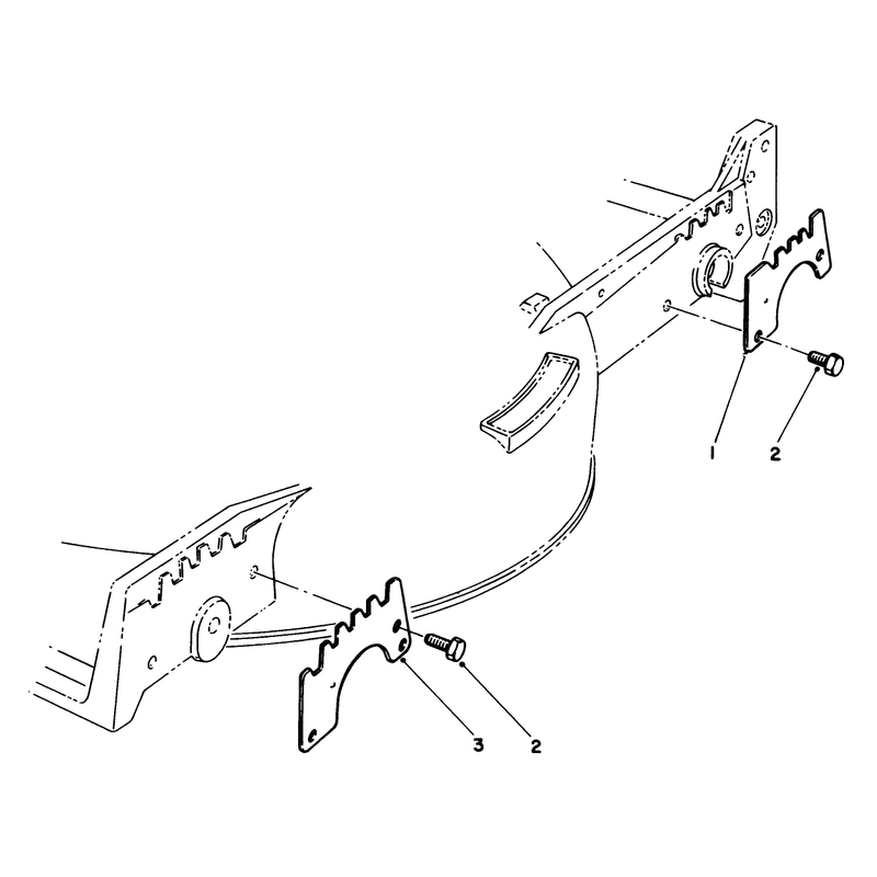 Wear Plate Kit No 49-4080 Optional