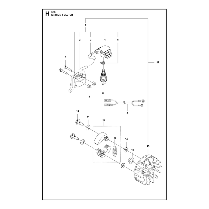 IGNITION SYSTEM AND CLUTCH