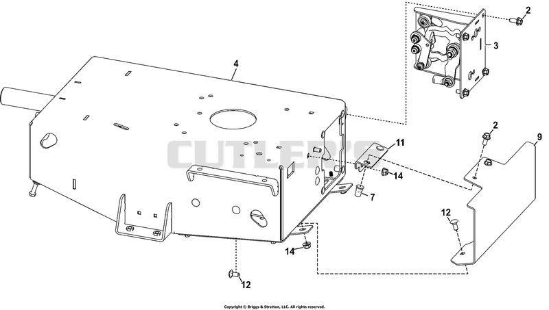 Engine Base Assembly - 2