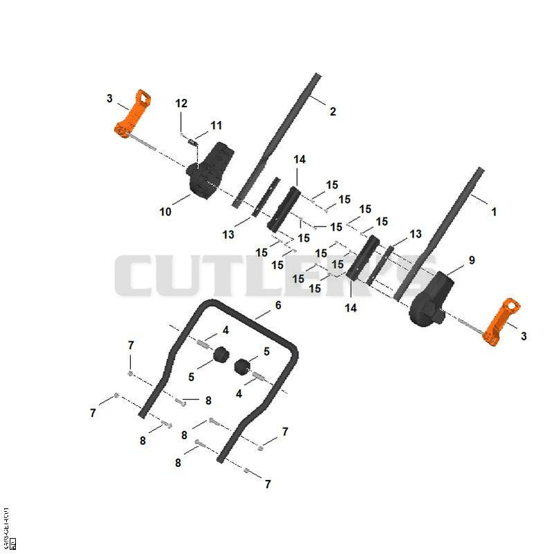 Handle lower part