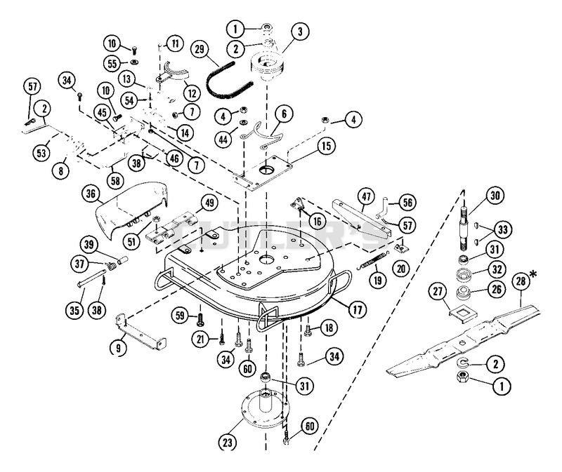 Mower 26"