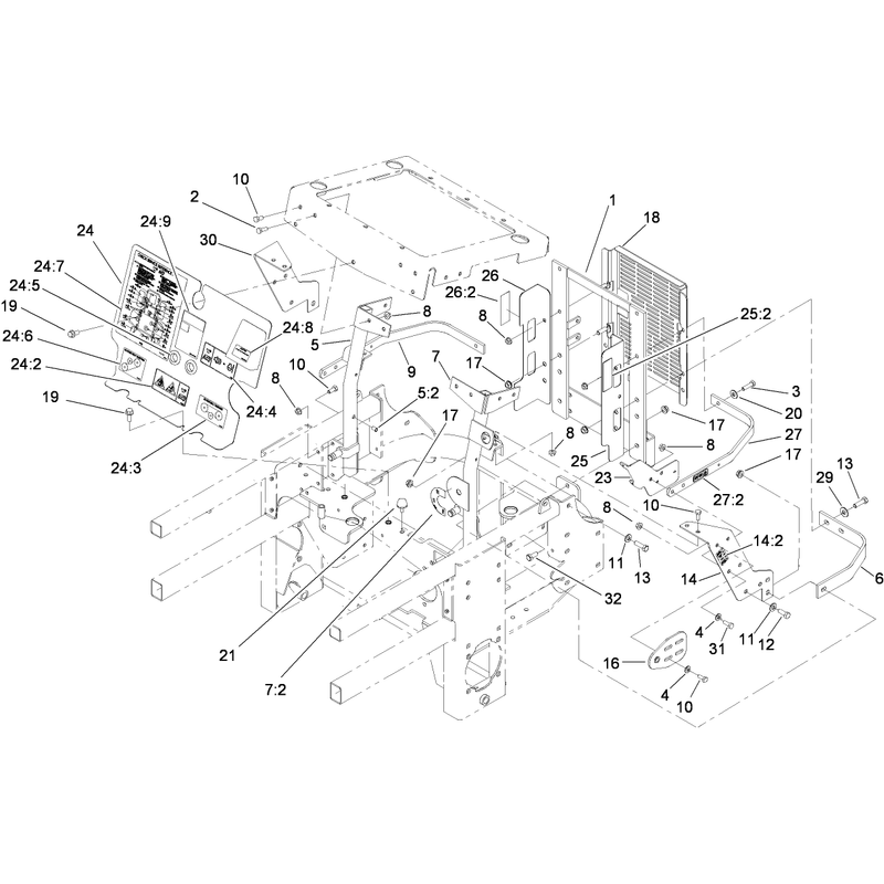 Engine Housing Assembly