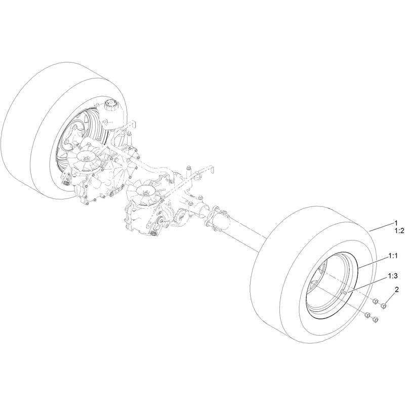 Rear Wheel Assembly