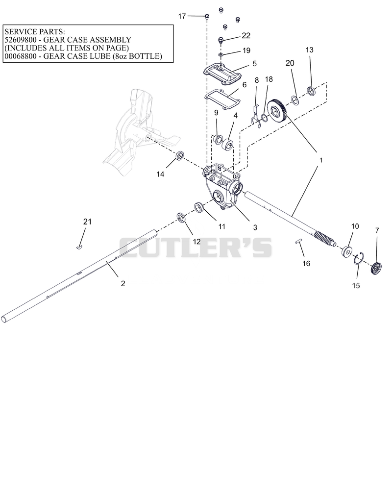 Gear Case - 32"