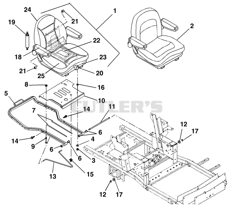Seat And Hood Frame