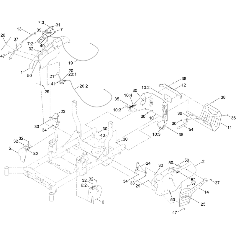 Console and Guard Assembly