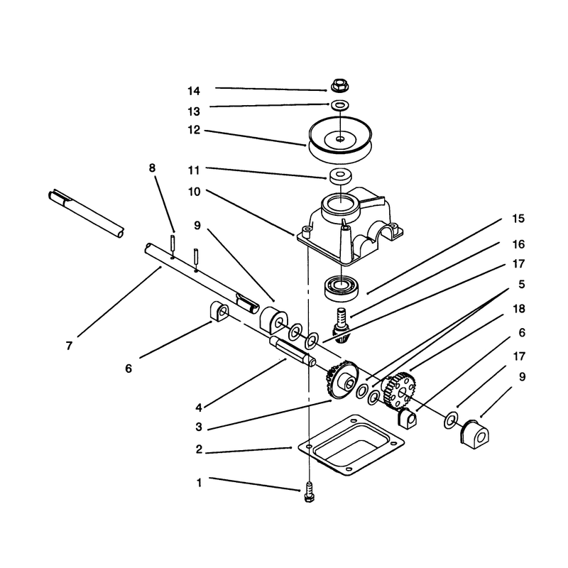 Gear Case Assembly