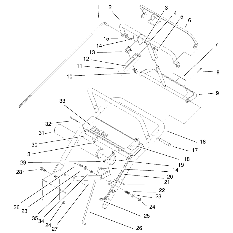 Upper Handle Assembly