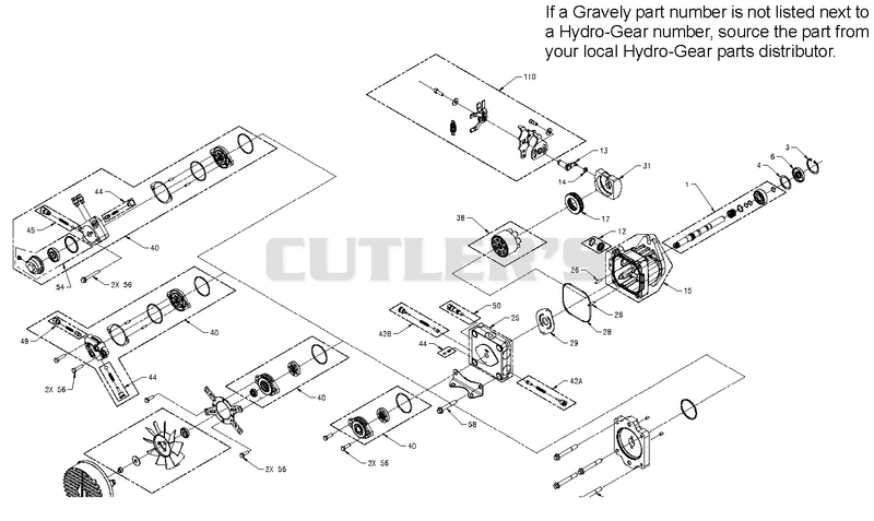 Hydro-Gear Hydrostatic Pump