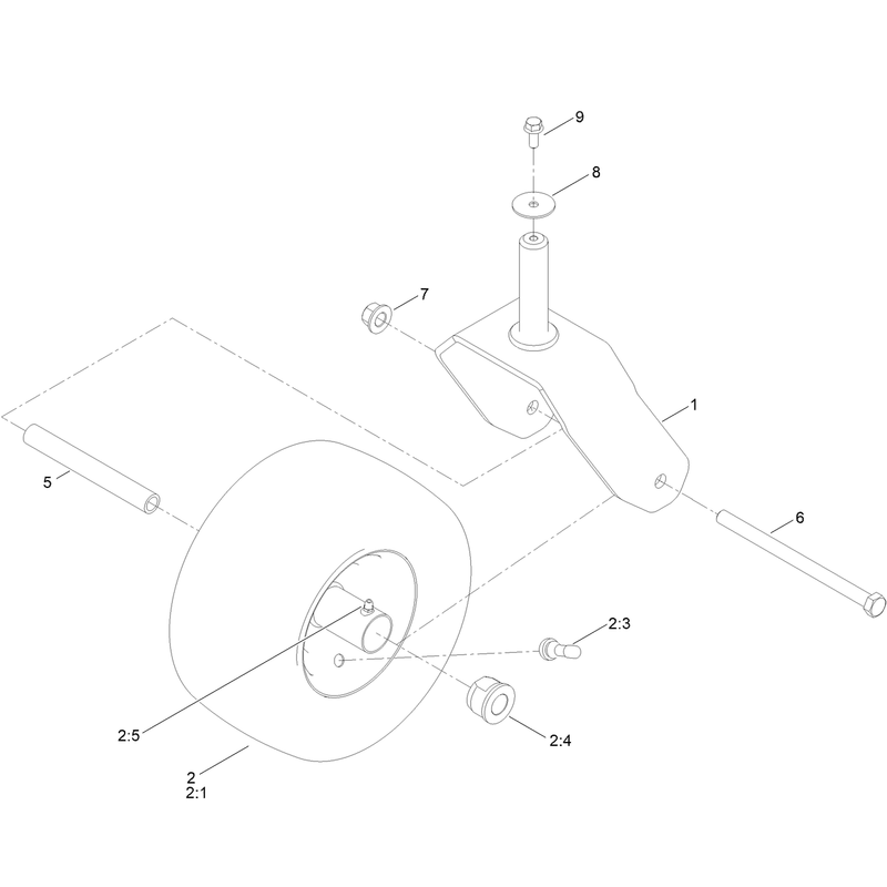 Caster Wheel Assembly