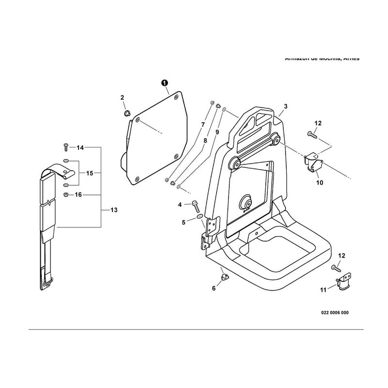 Backpack Frame, Harness