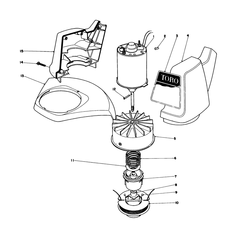 Motor And Housing Assembly