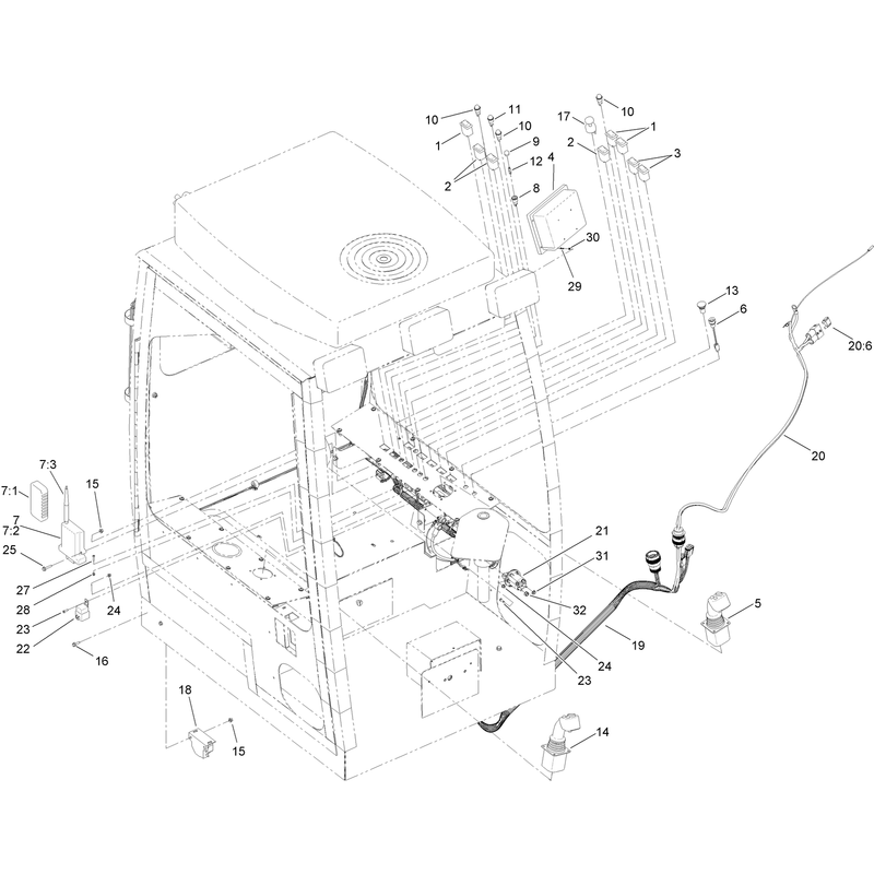 Cab Electrical Assembly