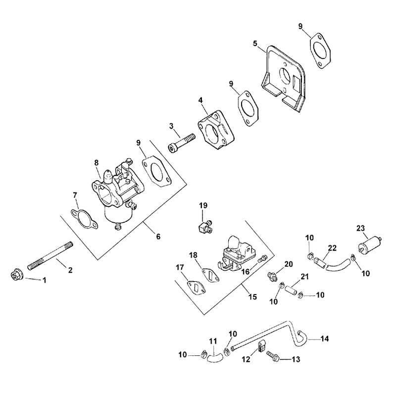 Carburetor and Fuel Pump
