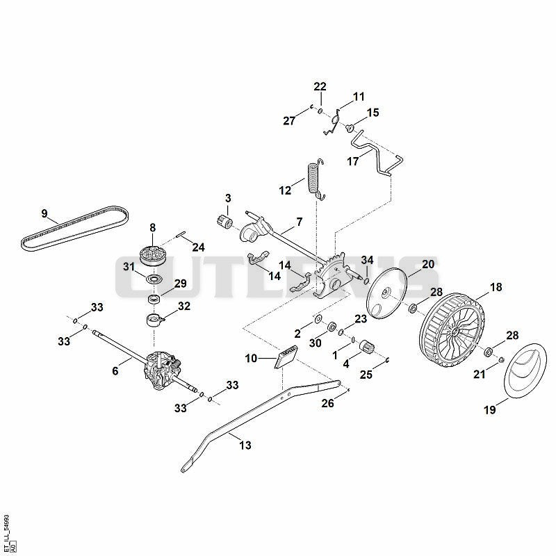 Shaft, Gear box