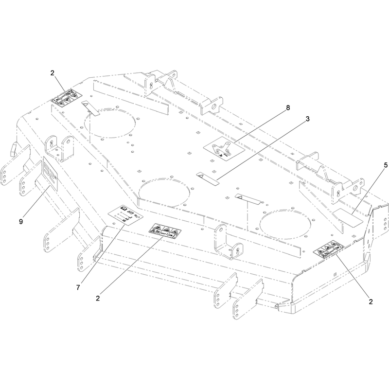 Deck Decal Assembly No 114-4491