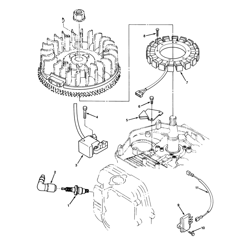 14hp Engine Ignition Assembly