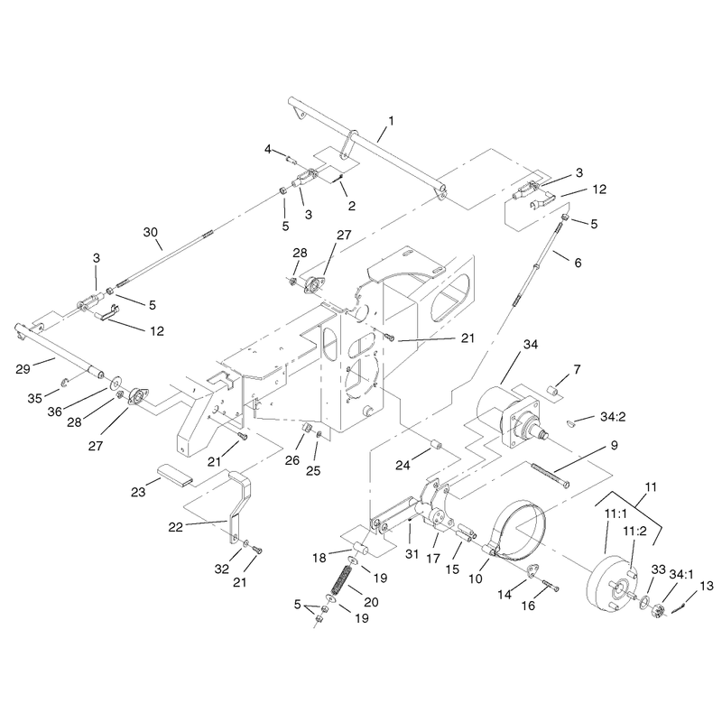 Parking Brake System Assembly
