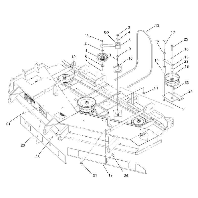Belt and Idler Arm Assembly