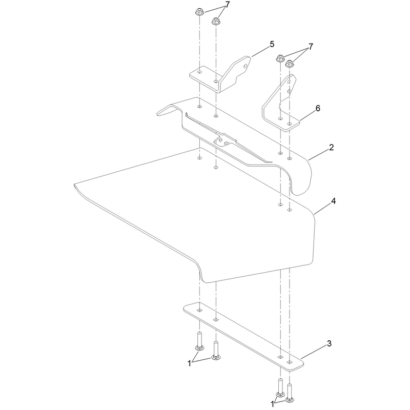 Deflector Assembly No. 144-2635