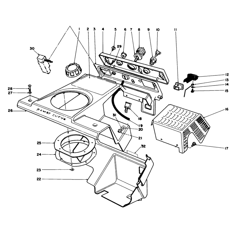 Control Panel & Shrouding Assembly