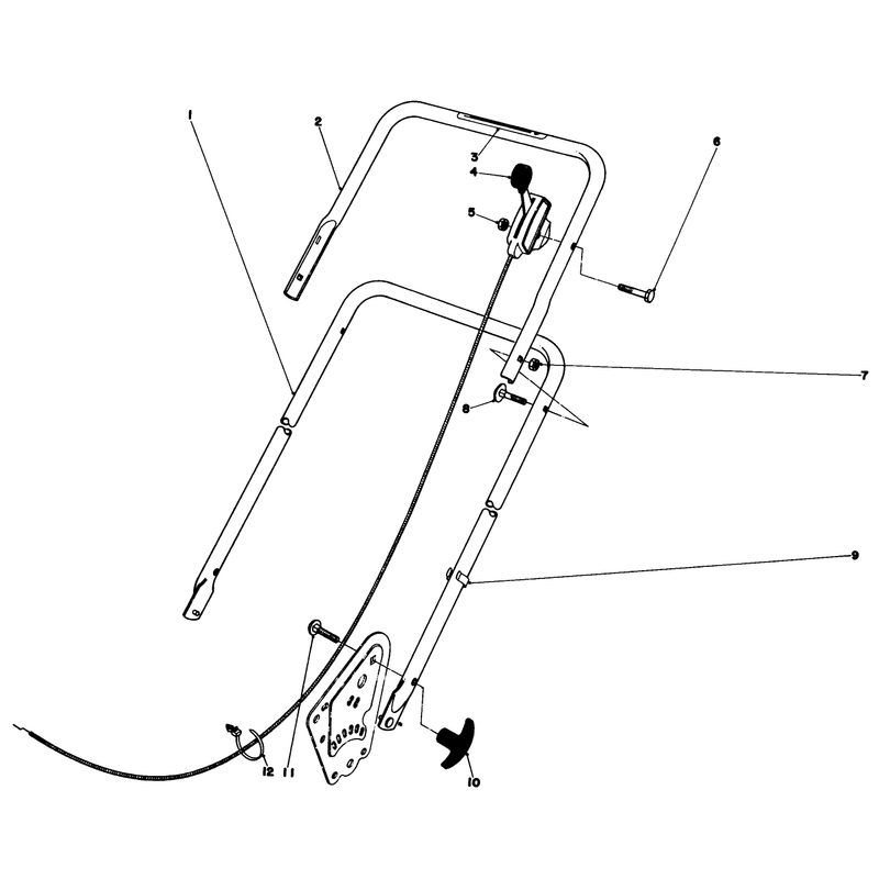 Handle Assembly Model No 16880