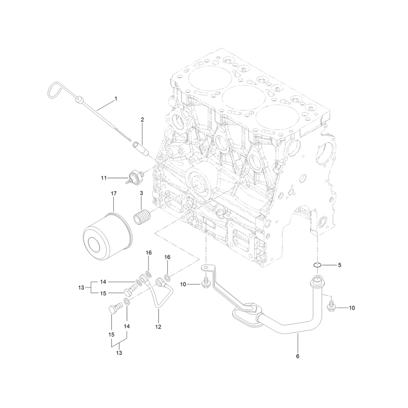 Lubrication and Oil System Assembly
